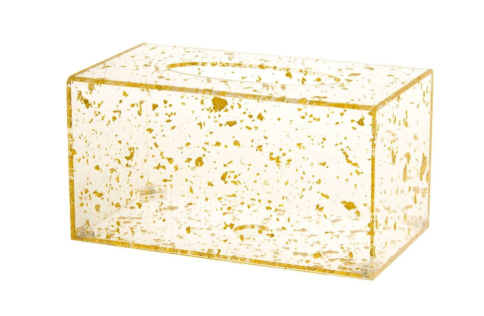 Lucite tissue box