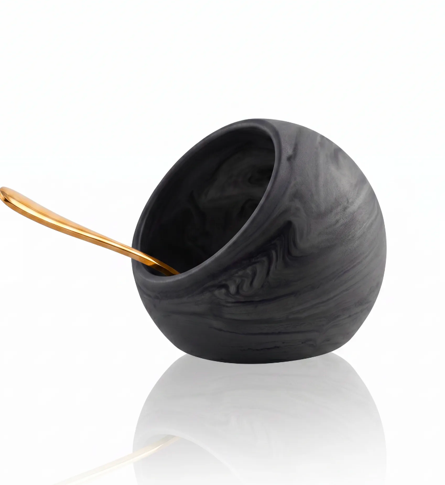 Resin salt cellar